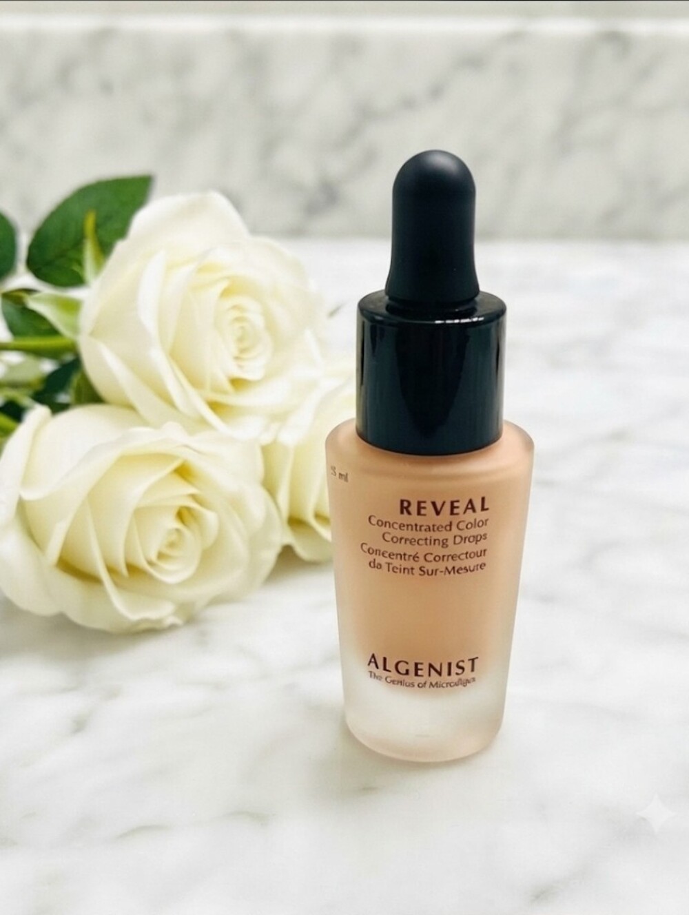 ALGENIST Reveal Concentrated Color Correcting Drops Apricot ☆ RARE☆ | Read Below
